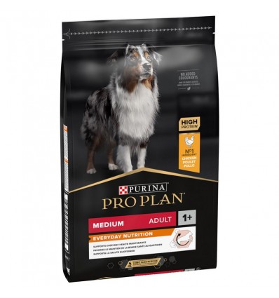 Purina Pro Plan Adult Medium Everyday Nutrition Chicken 14Kg