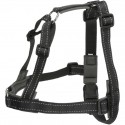 Trixie Peitoral de Treino "Lead'n'walk soft" L/XL 65-105cm/25mm (preto) (TX13057)