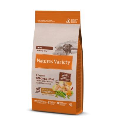 Nature's Variety Cão Sem Cereais Mini Adulto Frango
