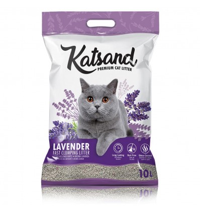 Areia - Sumo Cat Litter 10L - Aroma Lavanda