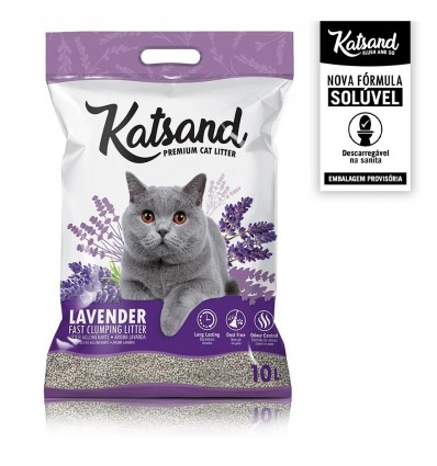 Areia - Sumo Cat Litter 10L - Aroma Lavanda