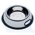 Comedouro/Bebedouro Pet+ Inox Antiderrapante 21cm (475ml)