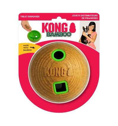 Kong Bamboo Feeder Ball - Medium (PTB21E)