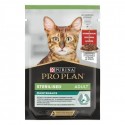 Purina Pro Plan Gatos Húmidos Esterilizado Vaca