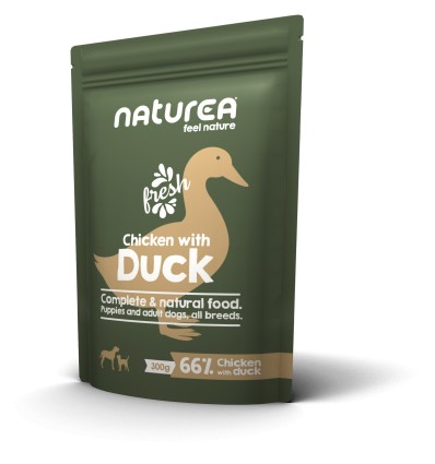 Naturea Cão WetFoods com Frango e Pato 300 Gr.