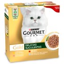Purina Gourmet Gold Delícias Suculentas 8x85gr.