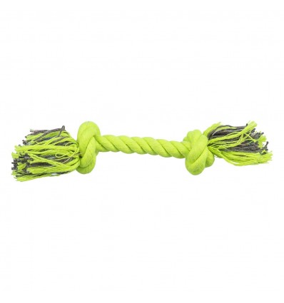 Brinquedo Trixie p/ Cão Corda Multicolorida com 2 Nós (15 cm)