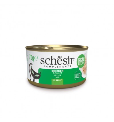 Schesir Gatos Húmidos Filetes de Frango 85gr