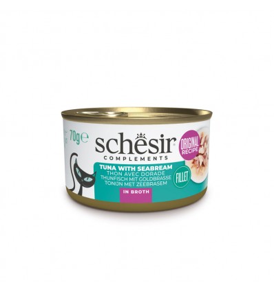 Schesir Gatos Húmidos Frango c/ Maçã 75gr