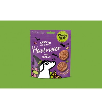 Lily's Kitchen Cão Snacks Halloween Mini Burgers 70gr