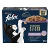 Purina Gatos Húmidos Felix Deliciously Sliced (Seleção Favoritos) 12x80gr.