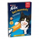 Purina Gatos Húmidos Felix Deli Moments Frango 4x10gr.