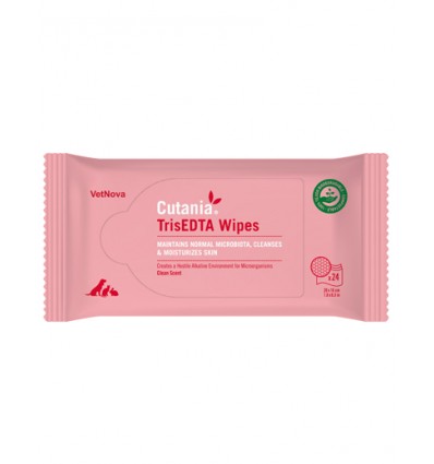 Toalhitas de Limpeza Cutania TrisEDTA 24 un.