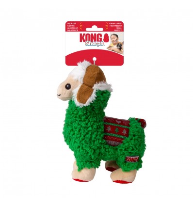 Brinquedo KONG Natal Sherps Llama - Medium (H25D126)