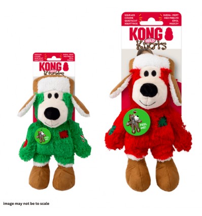 Brinquedo Kong Natal Wild Knots Urso - Medium/Large cor sortida (H25D139)