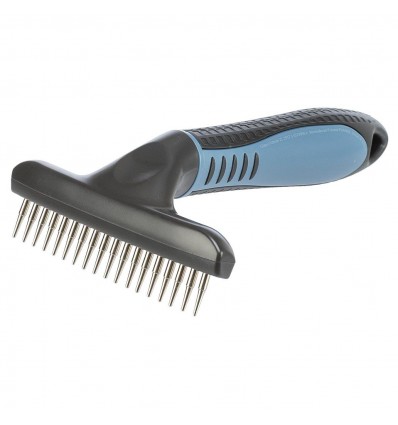 Trixie Pente Ancinho Dentes Rotativos para pelo curto 10x15cm