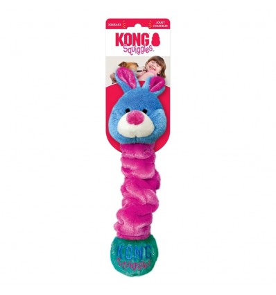 Brinquedo Kong Peluche Elástico Squiggles c/ som - M (50 cm)