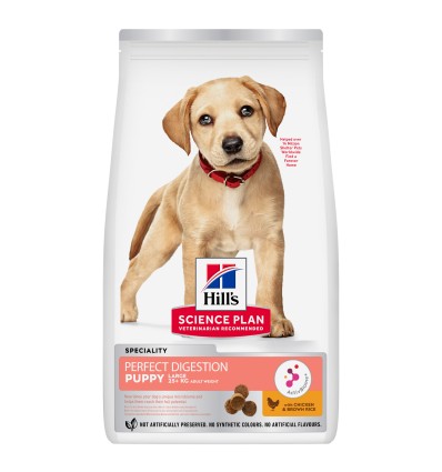 Hill's Science Plan Cão Puppy Perfect Digestion Large Breed Frango