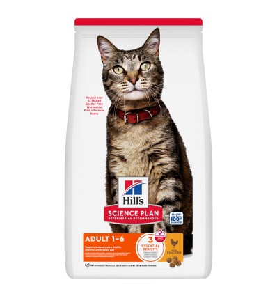 Hill´s Science Plan Feline Adult Chicken 10kg 