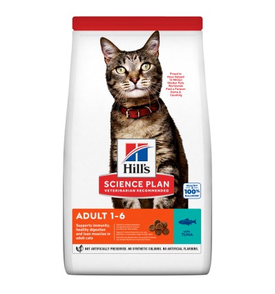 Hill´s Science Plan Feline Adult Atum 2kg 
