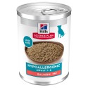 Hill's Science Plan Cão Húmidos Adult Hypoallergenic Salmão