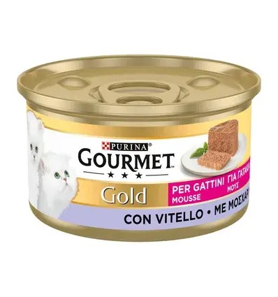 Purina Gourmet Gold Gatinhos Mousse Vitela 85gr