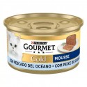 Purina Gourmet Gold Mousse com Peixe do Oceano lata 85gr