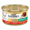 Purina Gourmet Gold Tartelette Carne de Vaca e Tomate 85gr