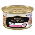 Purina Pro Plan Gatos Húmidos Adulto Perú Delicate em mousse