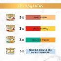 Purina Gourmet Gold Duplo Prazer seleção de sabores Pack 12x85gr.