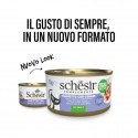Schesir Gato Húmidos in jelly Atum com Cherne