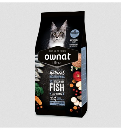 Ownat Gato ULTRA Young Sterilised Fish
