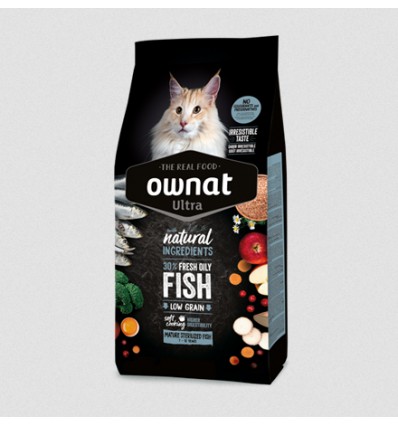 Ownat Gato ULTRA Mature Sterilised Fish