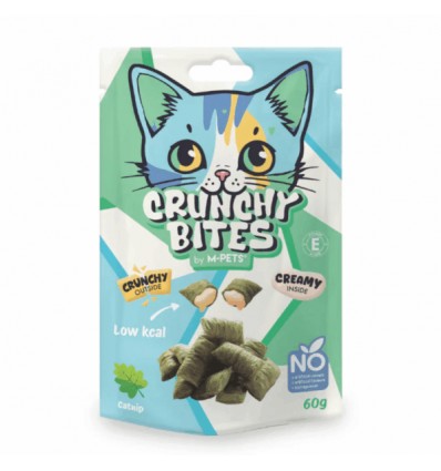 Crunchy Bites Snacks Gato com Catnip 60gr