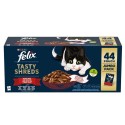 Purina Gatos Húmidos Felix Tasty Shreds Mix PACK JUMBO 44x85gr