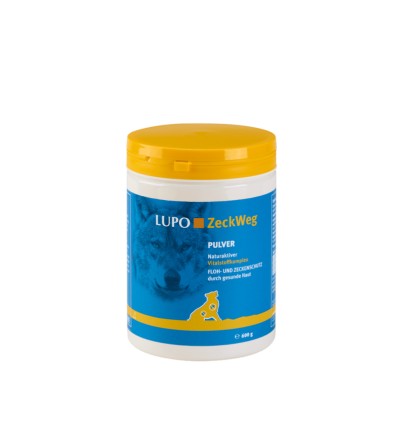 Suplemento Lupo Zeckweg em pó Antiparasitário Natural Interno para Cães
