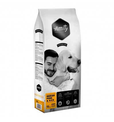 Amity Cão Premium Porco Ibérico e Arroz