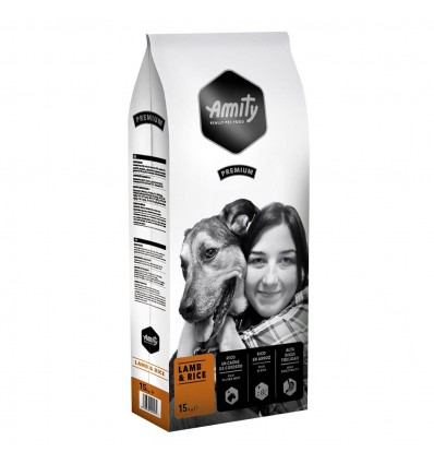 Amity Cão Premium Cordeiro e Arroz