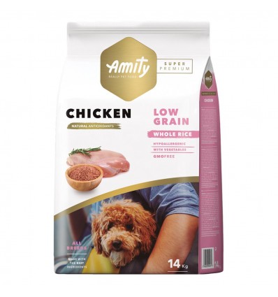Amity Cão Super Premium (Low Grain) Adulto Frango