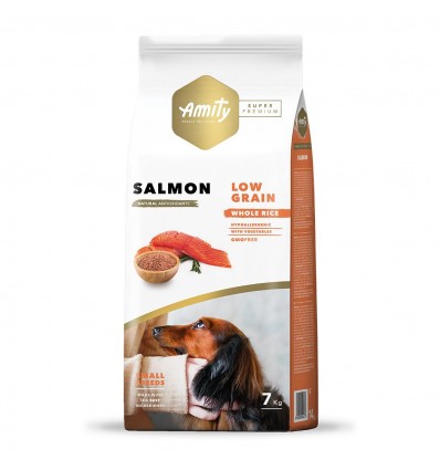 Amity Cão Super Premium (Low Grain) Mini Adulto Salmão