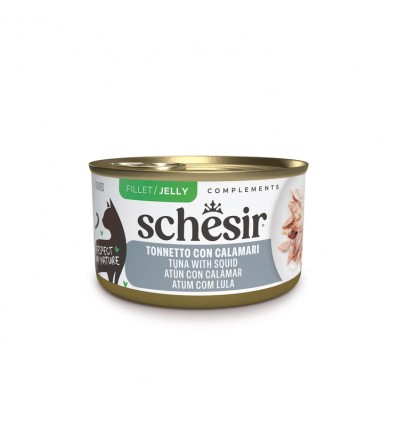 Schesir Gato Húmidos in jelly Atum com Lulas