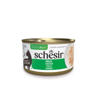 Schesir Gatos Húmidos Filetes de Frango 85gr