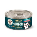 Lily´s Kitchen Gato Húmidos Shredded Fillets in Broth Tuna with Salmon