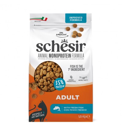 Schesir Manutenção Peixe Gatos 1,5Kg Dry Line (Linha Seca)