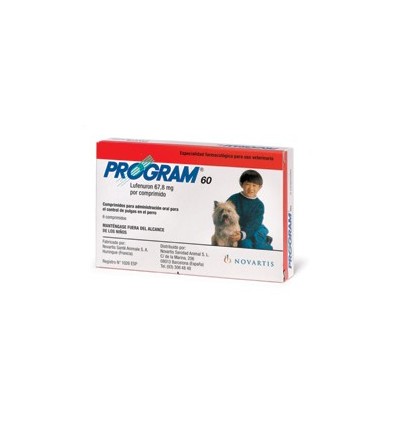 PROGRAM 67,8 2-7KG - 6 comprimidos 