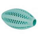 Brinquedo Trixie DentaFun Bola de Rugby de Borracha com Menta 11cm