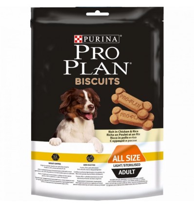 Purina Pro Plan Snacks Biscuit Light Frango All Size 400g