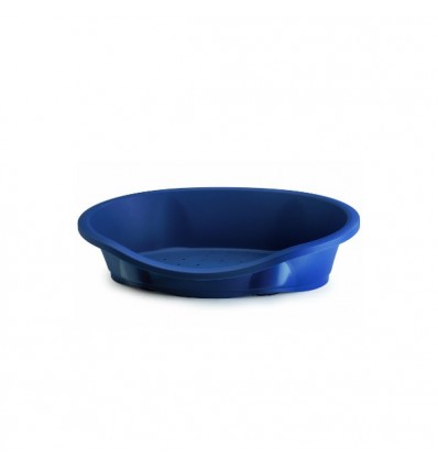 Cama Imac Plástico Oval p/ Cão Azul Tamanho L (95 x 67,5 x 28 cm)