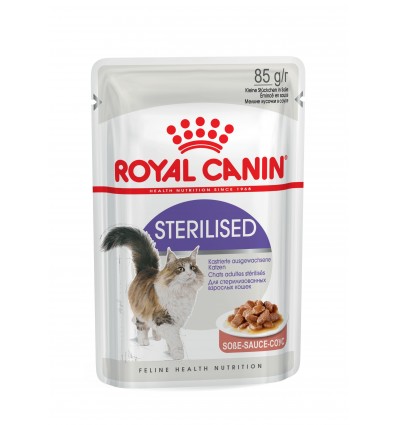 Royal Canin Gatos Sterilised (Gravy), Gatos, Húmidos, Adulto, Alimento