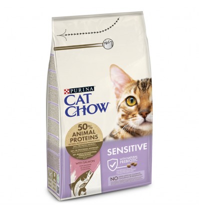 Purina Cat Chow Adult Salmão 15Kg 